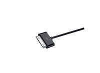 Duracell USB5011A 30-pin naar USB laadkabel/datakabel/sync-kabel 1 meter MFI Apple-gecertificeerd - zwart - thumbnail