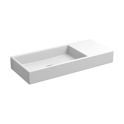 Fontein Clou Mini Wash Me 45x19x6 cm Rechts Keramiek Glans Wit Clou