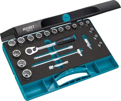 Hazet 880-2 Dopsleutelset Metrisch 3/8 (10 mm) 22-delig