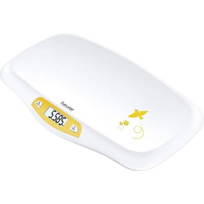 Beurer BY 80 Babyweegschaal Digitaal Weegbereik (max.): 20 kg Wit, Geel Beurer BY 80 Babyweegschaal Digitaal Weegbereik (max.): 20 kg Wit, Geel