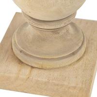 QAZQA Landelijke tafellamp zonder kap naturel hout - Catnip - thumbnail