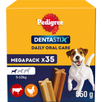 Pedigree Dentastix Mini Kauwstaaf Gebitsverzorgende Hondensnack 35 Stuks bij Jumbo - thumbnail