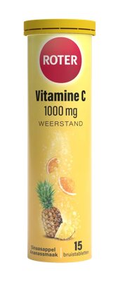 Roter Vitamine C Bruis Sinaasappel-Ananas 1000mg