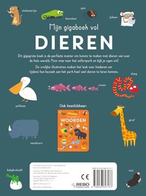 Boek Mijn Gigaboek Vol Dieren