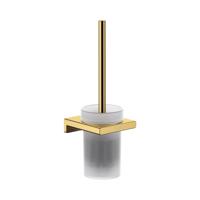 Hansgrohe AddStoris closetborstelgarnituur polished gold optic 41752990 - thumbnail