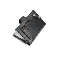 Pasjeshouder leer - met naam - Zwart - thumbnail