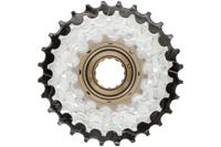 Sunrace freewheel 6 speed 14-28t zink in doosje - thumbnail