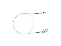 Spro Matt Black Leader 1X1 Titanium 33Lb 40cm - thumbnail