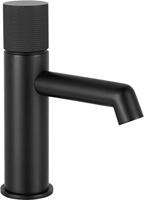 Tweedekans Ben Engraved Cross wastafelkraan Mat zwart 04657 - thumbnail
