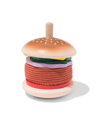 HEMA Hamburger 9x12x9cm hout