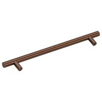 Handvatten 5 st 192 mm roestvrij staal bronskleurig - thumbnail