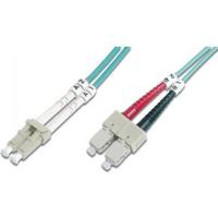 Digitus DK-2532-01-4 Glasvezel Optische vezel Aansluitkabel 1.00 m Violet [1x LC-stekker - 1x SC-stekker] 50/125 µ Multimode OM4 - thumbnail