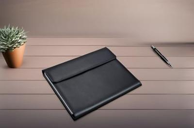 Alassio JU-31511 Sorteermap Vado A4 Zwart/Imitatie Leer