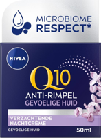 Nivea Microbiome Respect Q10 Anti Rimpel Nachtcreme - thumbnail