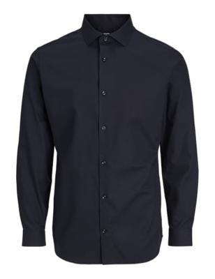J&j Premium Jprblaparker Shirt L/s Noos Overhemd Black Slim Fit J&j Premium Jprblaparker Shirt L/s Noos Overhemd Black Slim Fit