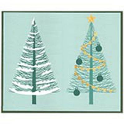 Sizzix • clear stamp set & stencil a5 cosmopolitan christmas merry & light 16pcs