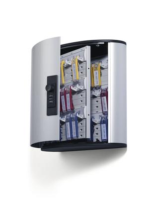 Durable Sleutelkast KEY BOX CODE 36 - 1966 196623 Aantal haken 36 Zilver Durable Sleutelkast KEY BOX CODE 36 - 1966 196623 Aantal haken 36 Zilver