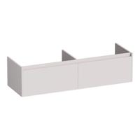 Brauer Embrace - Onderkast - 140 cm - met 2 Softclose Lades Greeploos en 2 Sifon Uitsparingen - Mat Zand - thumbnail