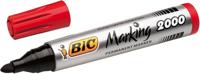 Bic permanent marker 2000, doos met 4 stuks in geassorteerde kleuren - thumbnail