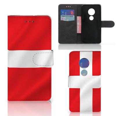 Motorola Moto G7 Play | Bookstyle Case | Denemarken Motorola Moto G7 Play | Bookstyle Case | Denemarken