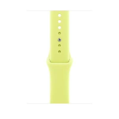 Apple Watch Band - Sportbandje - 46 mm - Neongeel - S/M