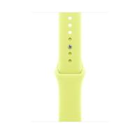 Apple Watch Band - Sportbandje - 46 mm - Neongeel - M/L - thumbnail