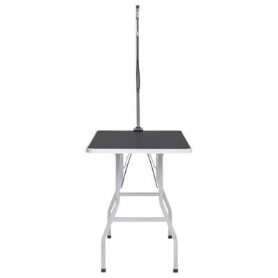 VidaXL Hondentrimtafel verstelbaar met 1 lus - thumbnail