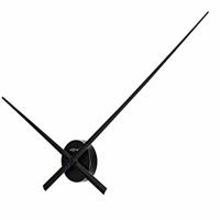 NeXtime ne-3118zw wandklok dia. 70 cm, zwart, &apos;hands&apos; - thumbnail