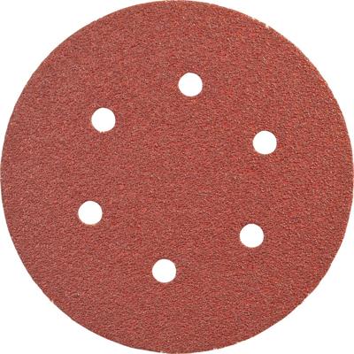 Promat/Tecwerk Schuurpad met klitbevestiging | GLS 3 150 mm | korreling 40 | voor hout / metaal korund | Gatenaantal 6 - 4000842241 Promat/Tecwerk Schuurpad met klitbevestiging | GLS 3 150 mm | korreling 40 | voor hout / metaal korund | Gatenaantal 6 - 4000842241