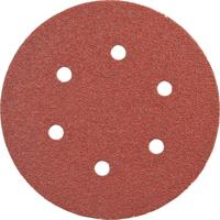 Promat/Tecwerk Schuurpad met klitbevestiging | GLS 3 150 mm | korreling 40 | voor hout / metaal korund | Gatenaantal 6 - 4000842241 - thumbnail