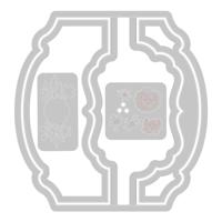 Sizzix • thinlits die set card label 5pcs - thumbnail