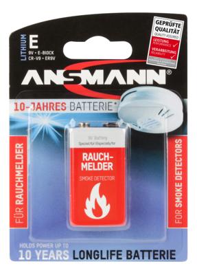 Ansmann E-Block 9V batterij (blok) Lithium 9 V 1 stuk(s)