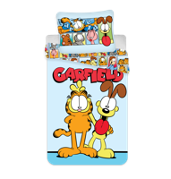 Garfield Peuterdekbedovertrek 100 x 140 cm Katoen - thumbnail