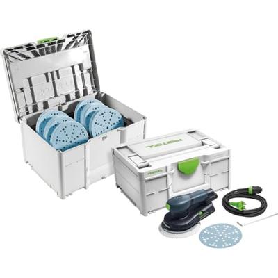 Festool ets ec 150/3 eq-sys gr excenterschuurmachine + sys-stf d150 gr-set in systainer - 578265