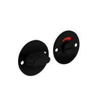 Intersteel WC-sluitingTira met venster zwart schroefgat - 0023.340960 - thumbnail