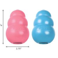 KONG PUPPY ROZE OF BLAUW ASSORTI LARGE 10X7X7 CM - thumbnail