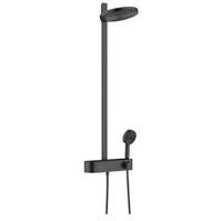 Hansgrohe Regendouche set Pulsify S Showerpipe 2 Jets Met ShowerTablet Select 400 Mat Zwart - thumbnail