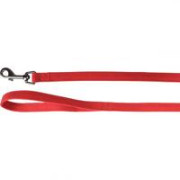 Hondenriem Oxana Rood 130 cm x 15 mm Flamingo Rood - thumbnail