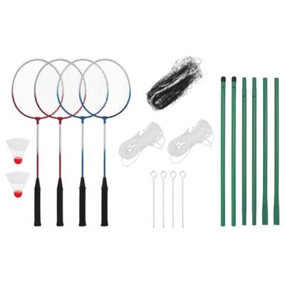 VidaXL Badmintonset met 4 rackets en net 620x151 cm VidaXL Badmintonset met 4 rackets en net 620x151 cm