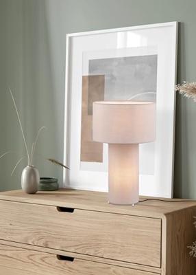 Trio Design tafellampBale grijs - 505200177