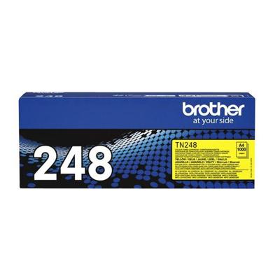 Toner brother tn-248y geel | 4 stuks