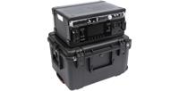 SKB 3i-2217M124U Fly Rack flight case 4U (trolley) - thumbnail