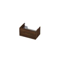 INK - Onderkast 1 Lade Greeploos met Houten Keerlijst - 700x450x350 Mm - Koper Eiken - thumbnail