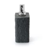 Zeepdispenser Sapho Aries Vrijstaand 350 ML Polyresin Antraciet - thumbnail