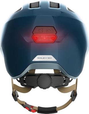 Abus helm smiley 3.0 ace led royal blue m 50-55cm Abus helm smiley 3.0 ace led royal blue m 50-55cm