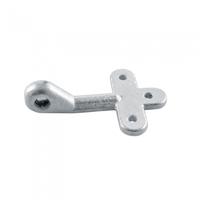 ProPlus opschroefoog nr.0 staal 12,5 cm zilver - thumbnail