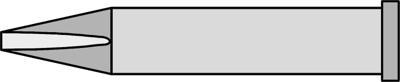 Weller XT-A Soldeerpunt Beitelvorm Grootte soldeerpunt 1.6 mm Lengte soldeerpunt: 37 mm Inhoud: 1 stuk(s)
