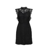 ONLY jurk ONLKARO met kant zwart - thumbnail