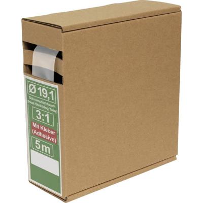 Quadrios 25CA505 Krimpkous met lijm Transparant Krimpverhouding:3:1 5 m Quadrios 25CA505 Krimpkous met lijm Transparant Krimpverhouding:3:1 5 m