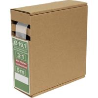 Quadrios 25CA505 Krimpkous met lijm Transparant Krimpverhouding:3:1 5 m - thumbnail